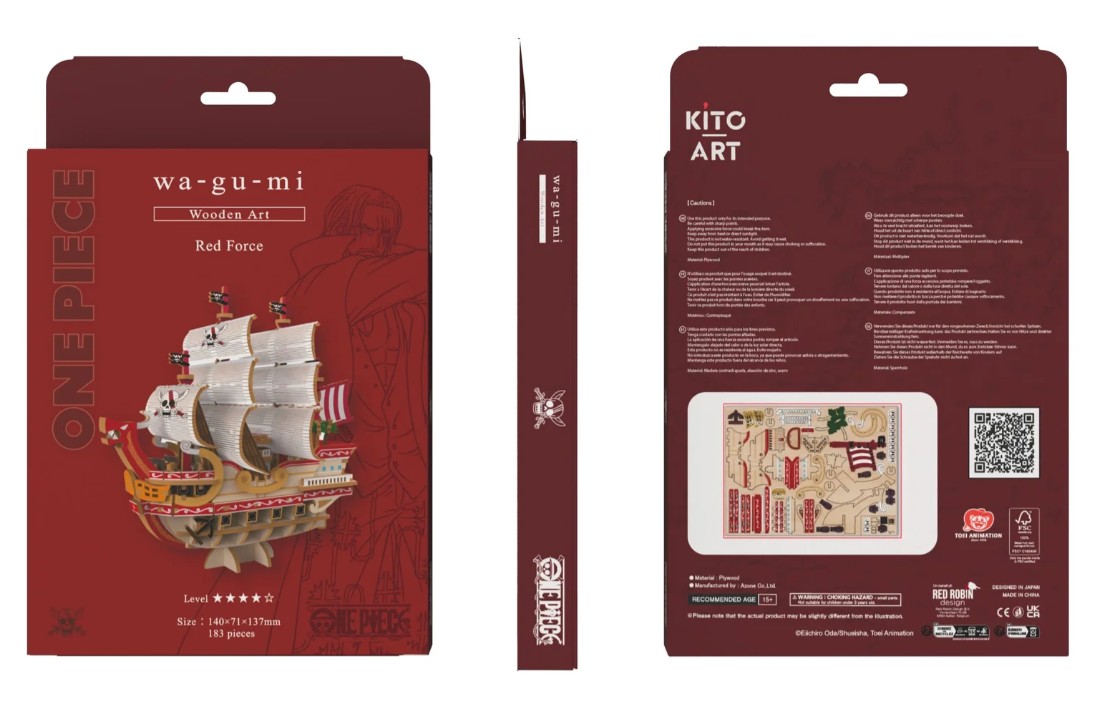 One Piece Bateau Red Force Wa-Gu-Mi