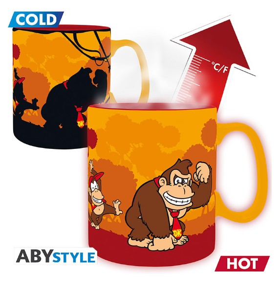 DONKEY KONG Mug thermo-réactif