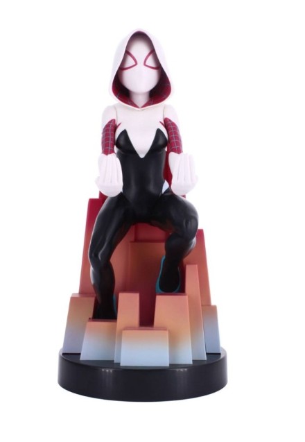 Support manette ou telephone Spider-Gwen de Marvel 20 cm  Cably Guys
