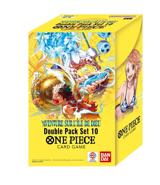 One Piece Le Jeu de Cartes - OP15 Aventures sur lîle de Dieu - Booster Double Pack