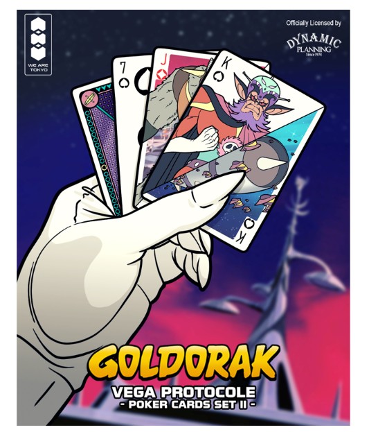 Goldorak Jeu De 54 Cartes Poker Vega