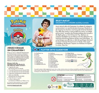 Pokémon  Deck des championnats du monde 2025
