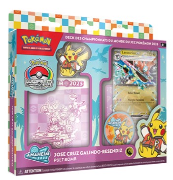Pokémon  Deck des championnats du monde 2025    JOSE CRUZ GALINDO-RESENDIZ