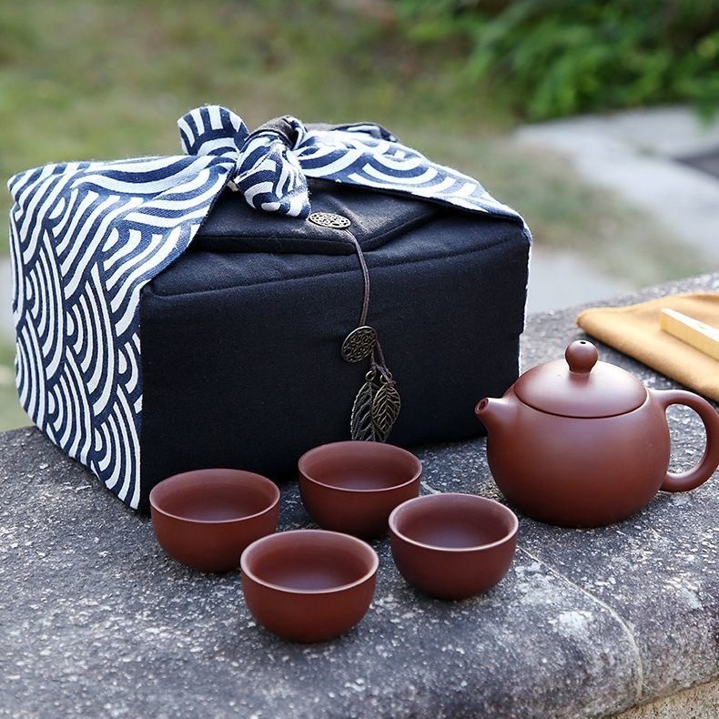 Teaware travel bag