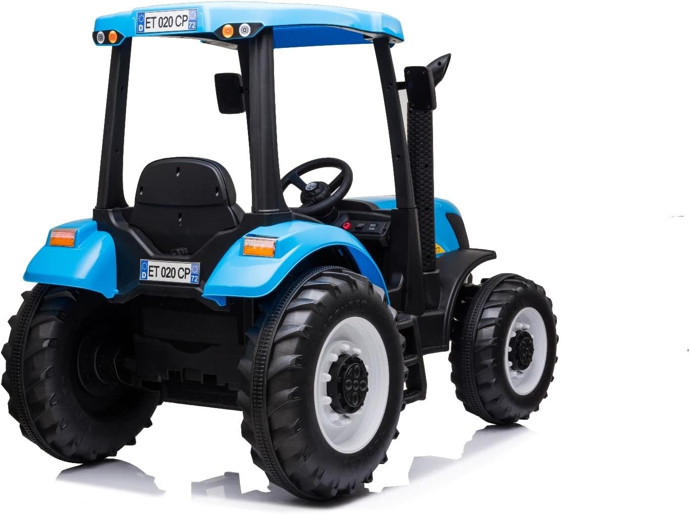 Tracteur électrique pour enfants New Holland T7 12v avec remorque C