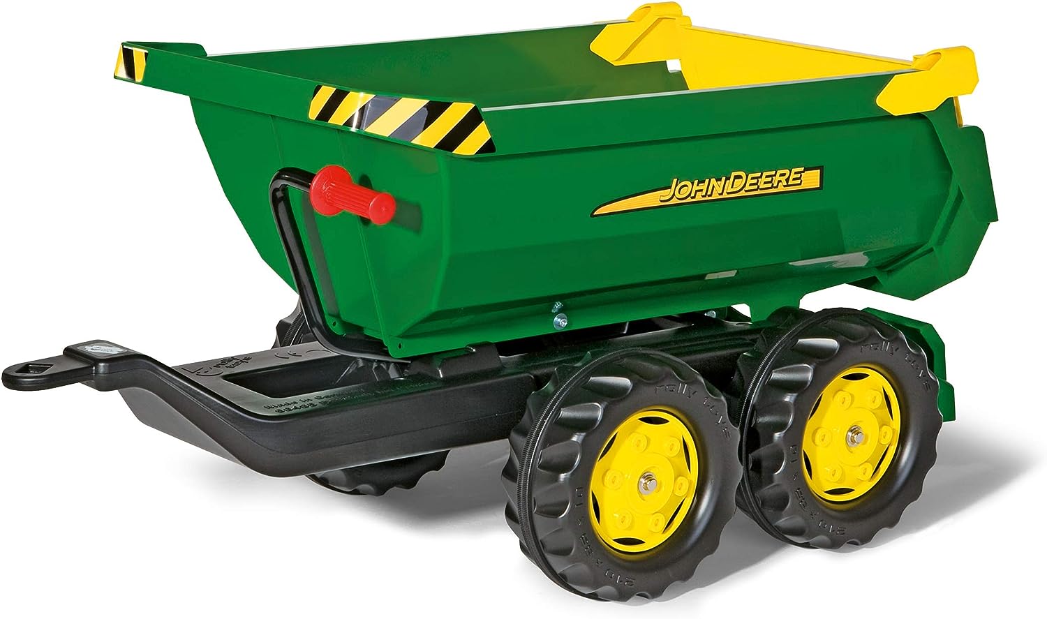 Tracteur électrique Kingdom vert pour enfant - 2 - 5 km/h - 106 cm x 61 cm  x 64 cm 