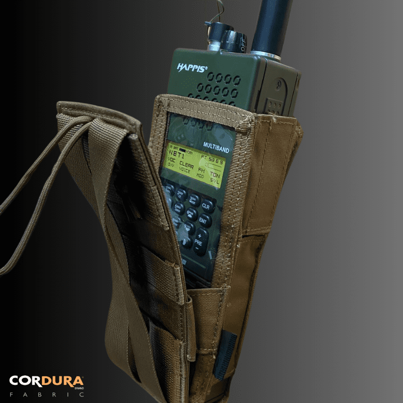 Pochette-Radio-militaire-PRC148-152-PRC4-Coyote -cordura-HONOR-3