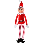 Lutin farceur de Noel en peluche