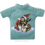 Pull bleu pour lutin farceur