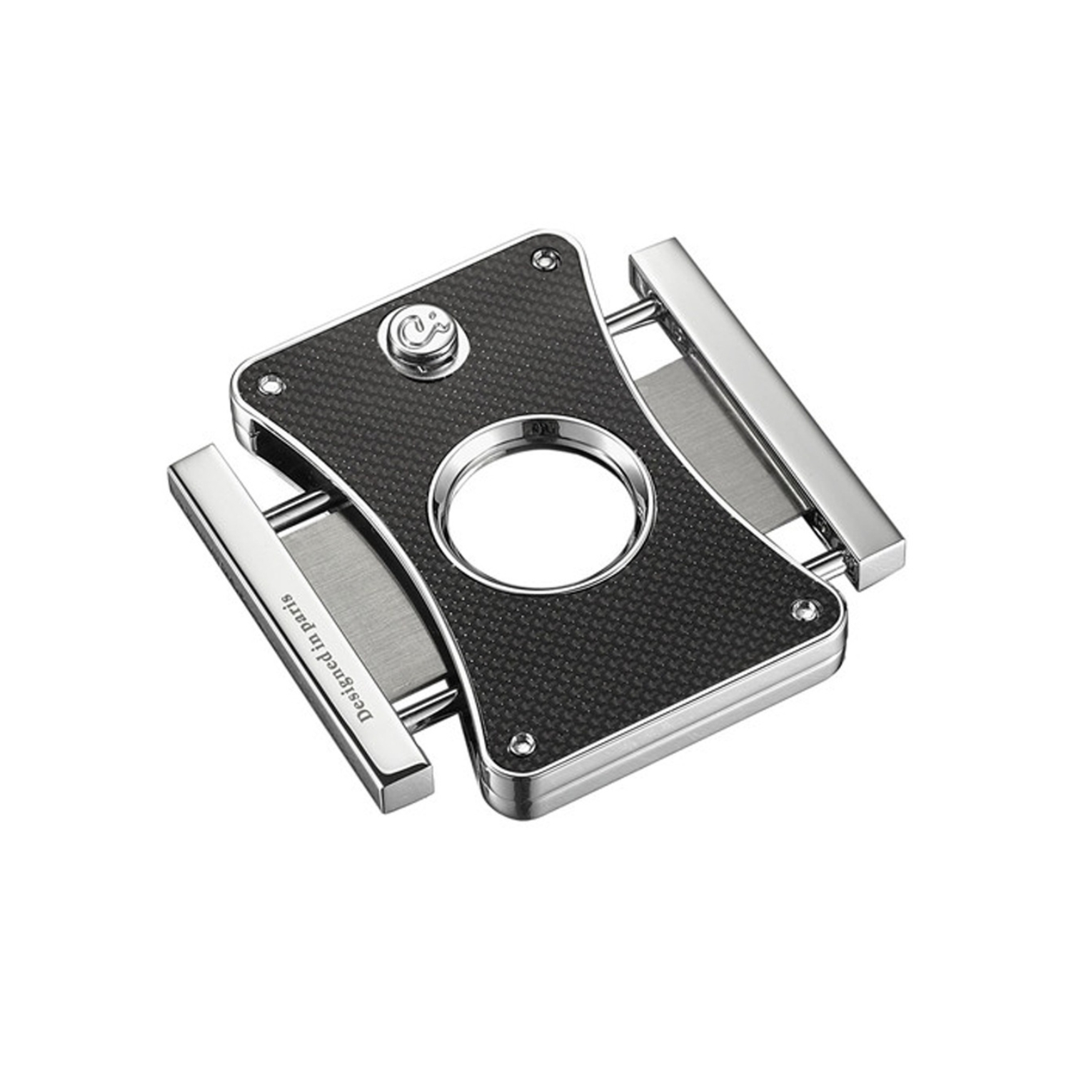 Coupe Cigare - Caseti Chrome Plated Noir Carbon