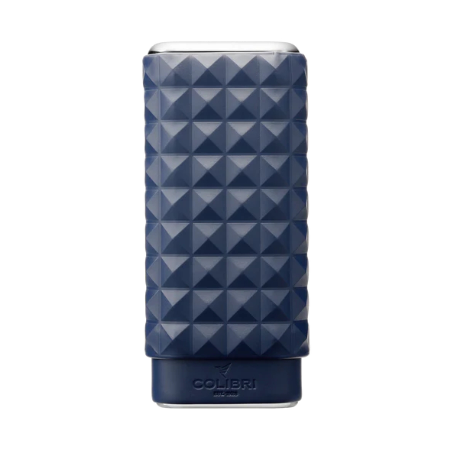 Etui Cigare - Colibri Quasar 3 Navy Chrome (1)