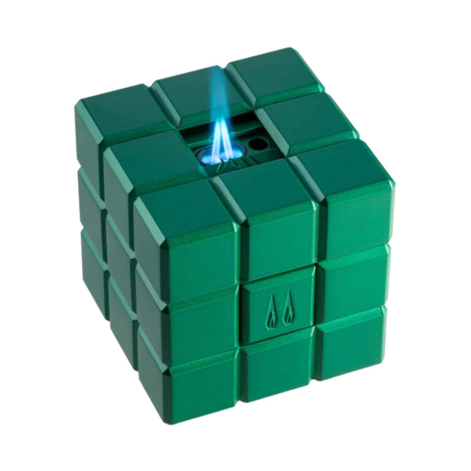 Briquet de Table - Colibri Heritage Cube Vert
