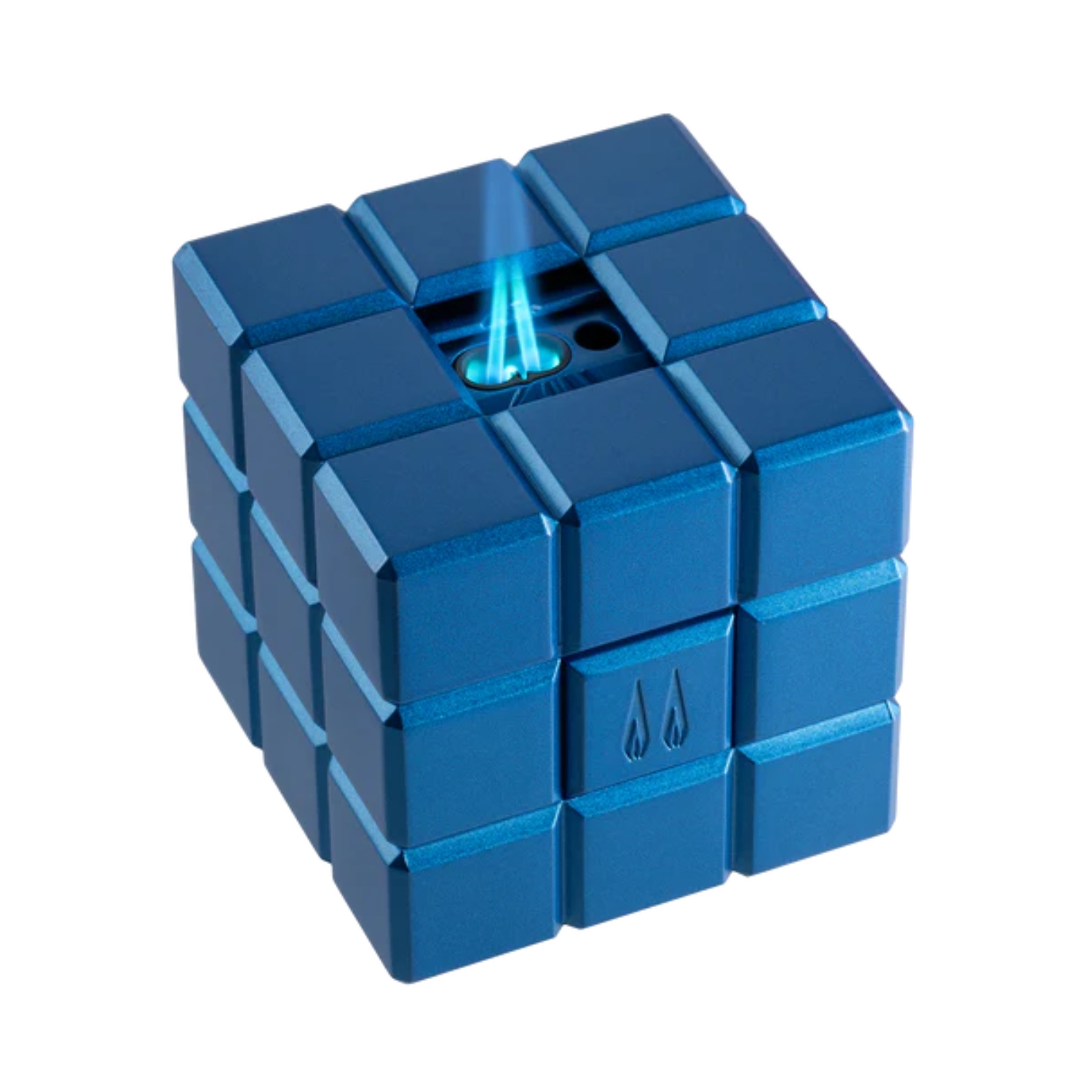 Briquet de Table - Colibri Heritage Cube Bleu