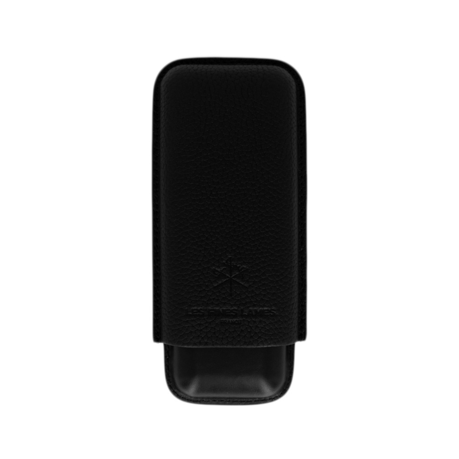 Etui Cigare - LFL Duo Noir Cuir Grainé