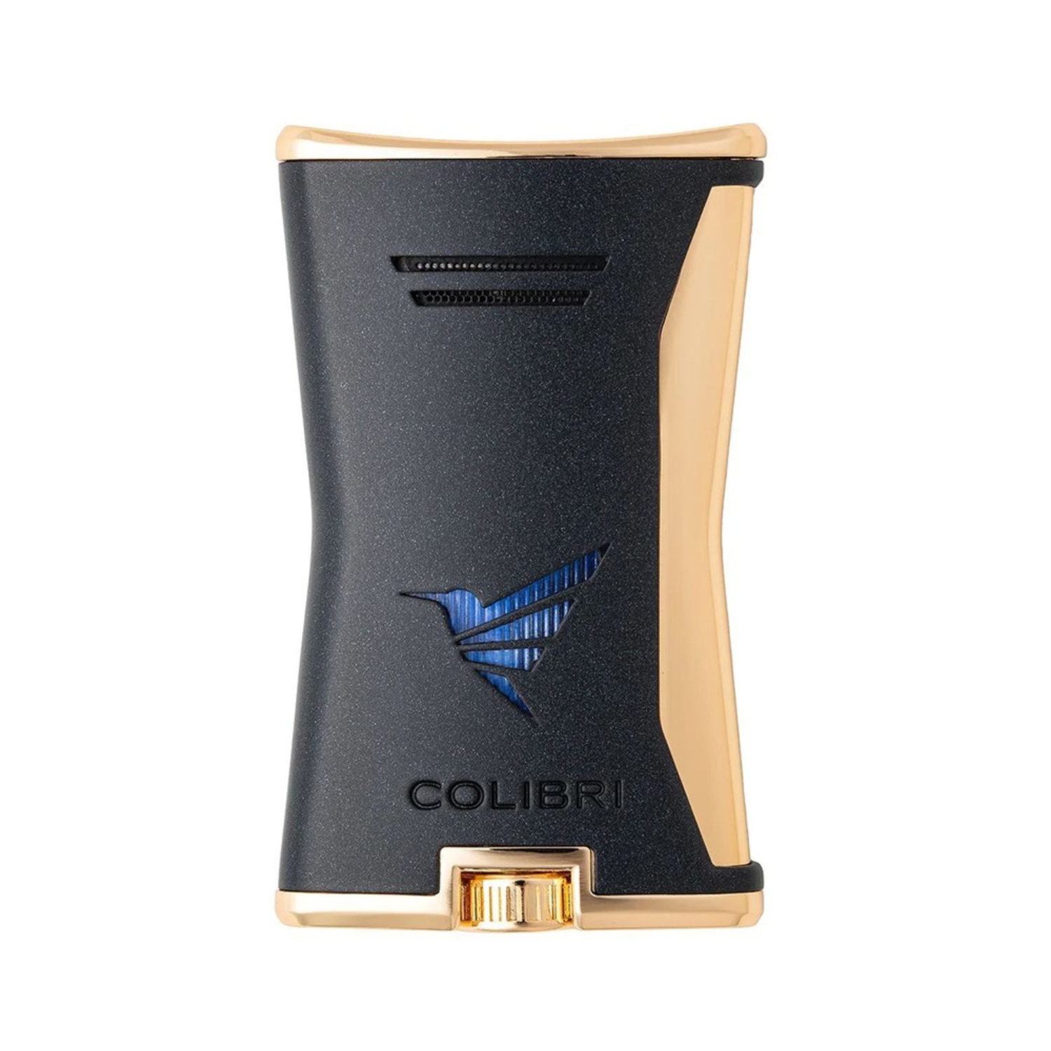 Briquet - Colibri Slim NoirDoré