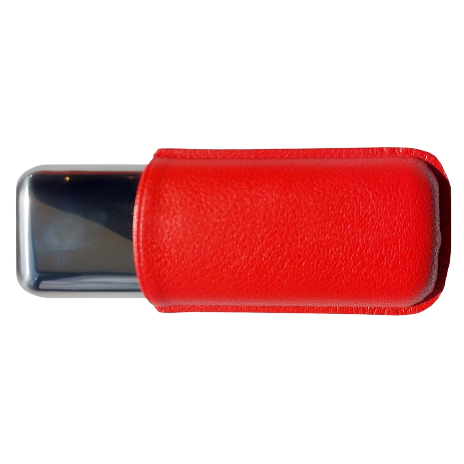 Etui Cigare - CuirMetal 2 Cig R60 152mm Rouge