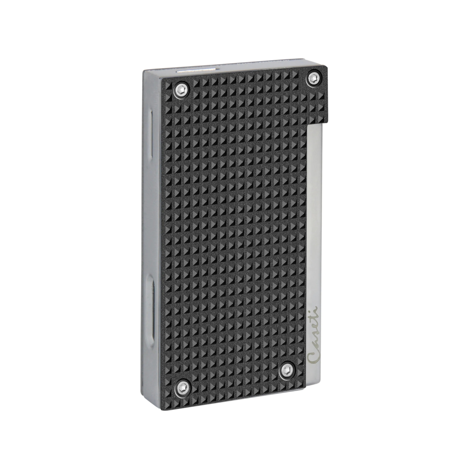 Briquet - Caseti Flat Flame Diamond Noir Matte (1)