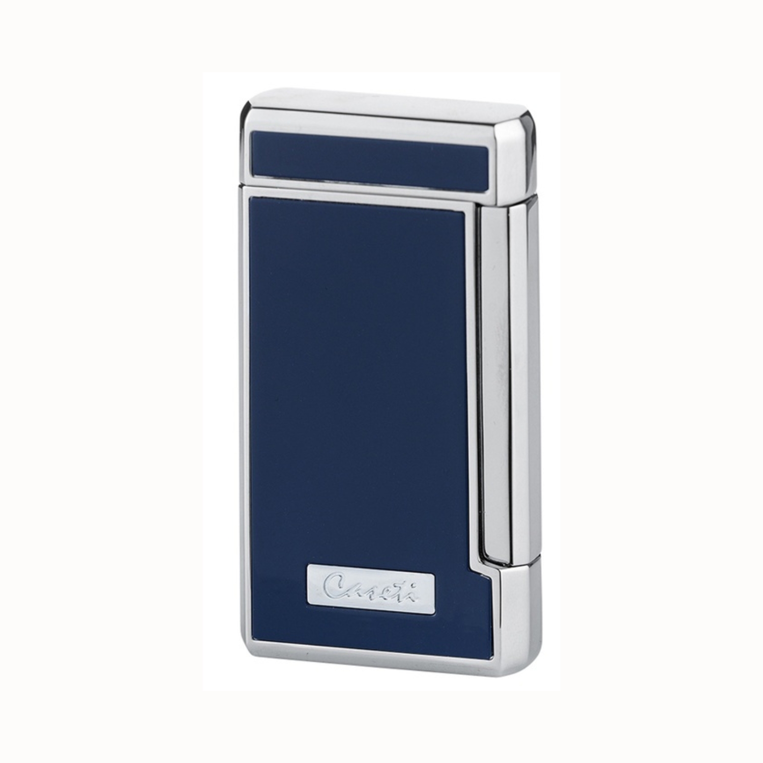 Briquet Caseti Paris Double Jet Bleu