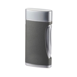 Briquet - Caseti Double Jet Chrome Gris Matte