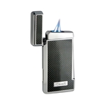 Briquet - Caseti Twin Jet Noir Carbon (1)