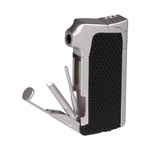 Briquet Pipe - Piezo Passatore Ruben Cuivre Mat Argent (1)