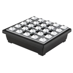 Cendrier - Cigare Aluminium Angelo Noir Argent