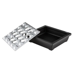 Cendrier - Cigare Aluminium Angelo Noir Argent (1)
