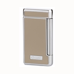 Briquet Caseti Paris Double Jet Gris