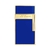 Briquet - Dupont Biggy Bleu Laque Doré