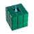 Briquet de Table - Colibri Heritage Cube Vert