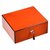 Humidor - Lubinski Orange Haute Brillance - 50 Cigares