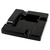 Cendrier - Cigare Ceramique Shiny Noir 4 Supports
