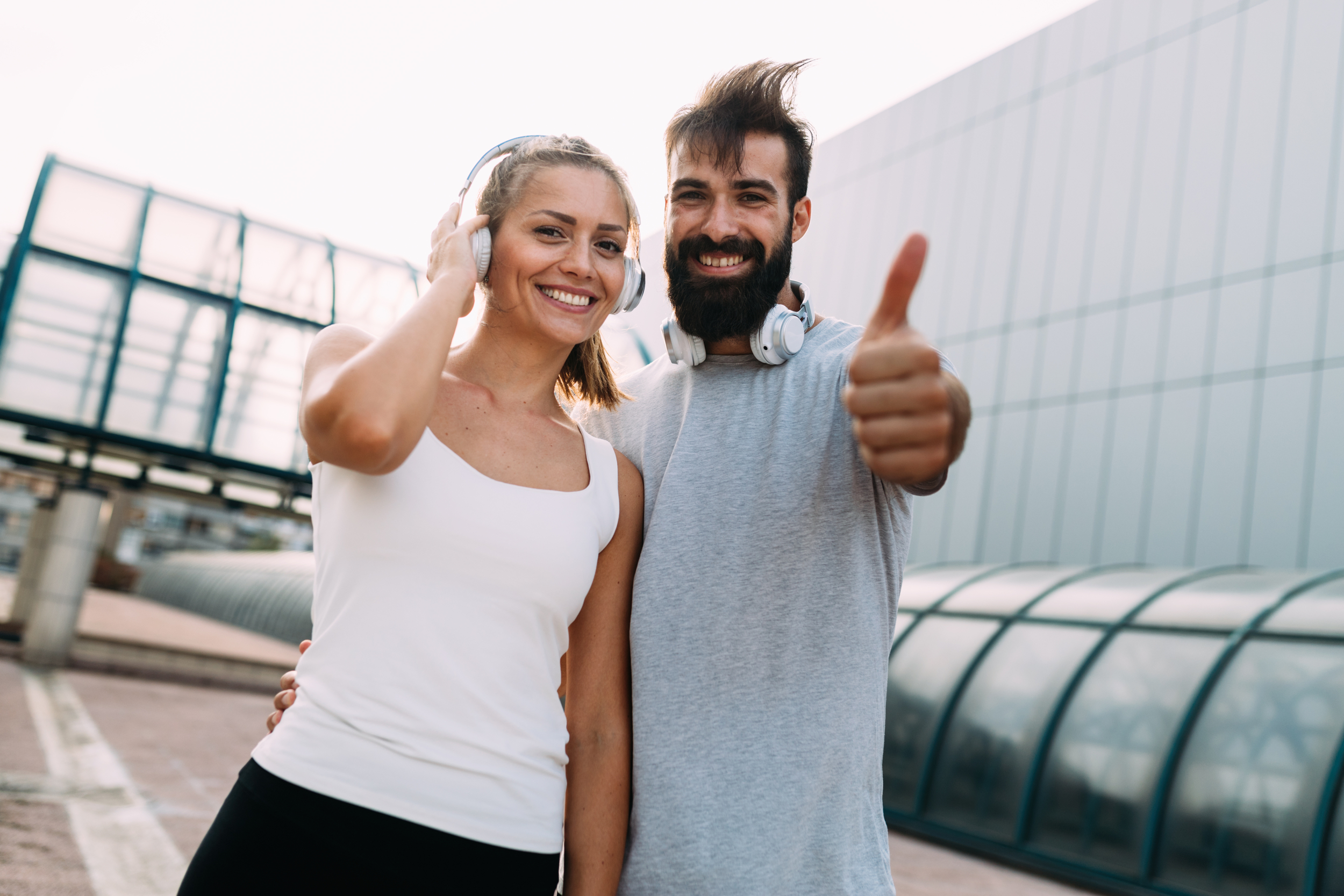 portrait of young attractive happy fitness couple 2021 08 26 17 31 36 utc