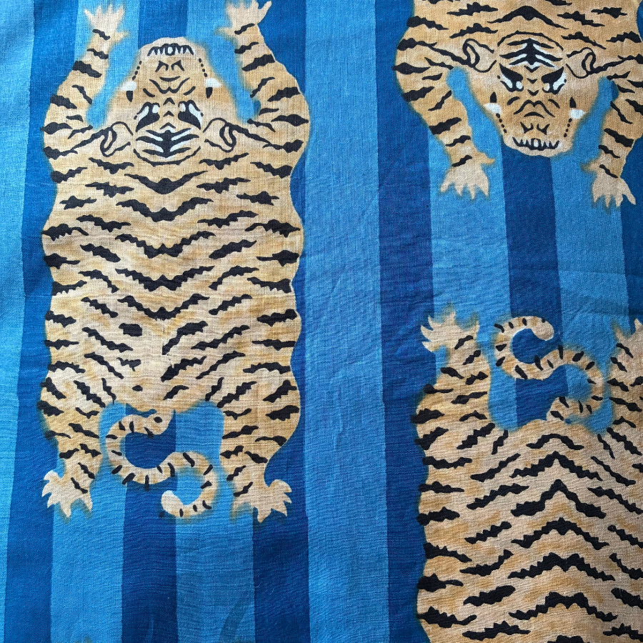 tigre bleu