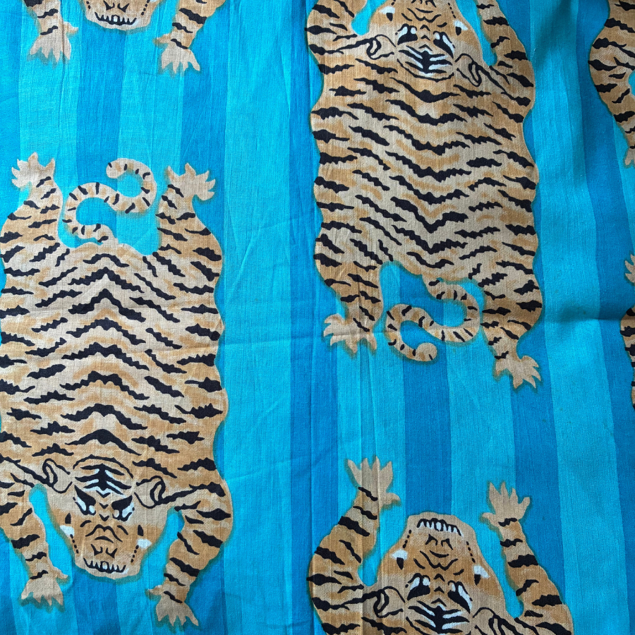 tigre bleu clair