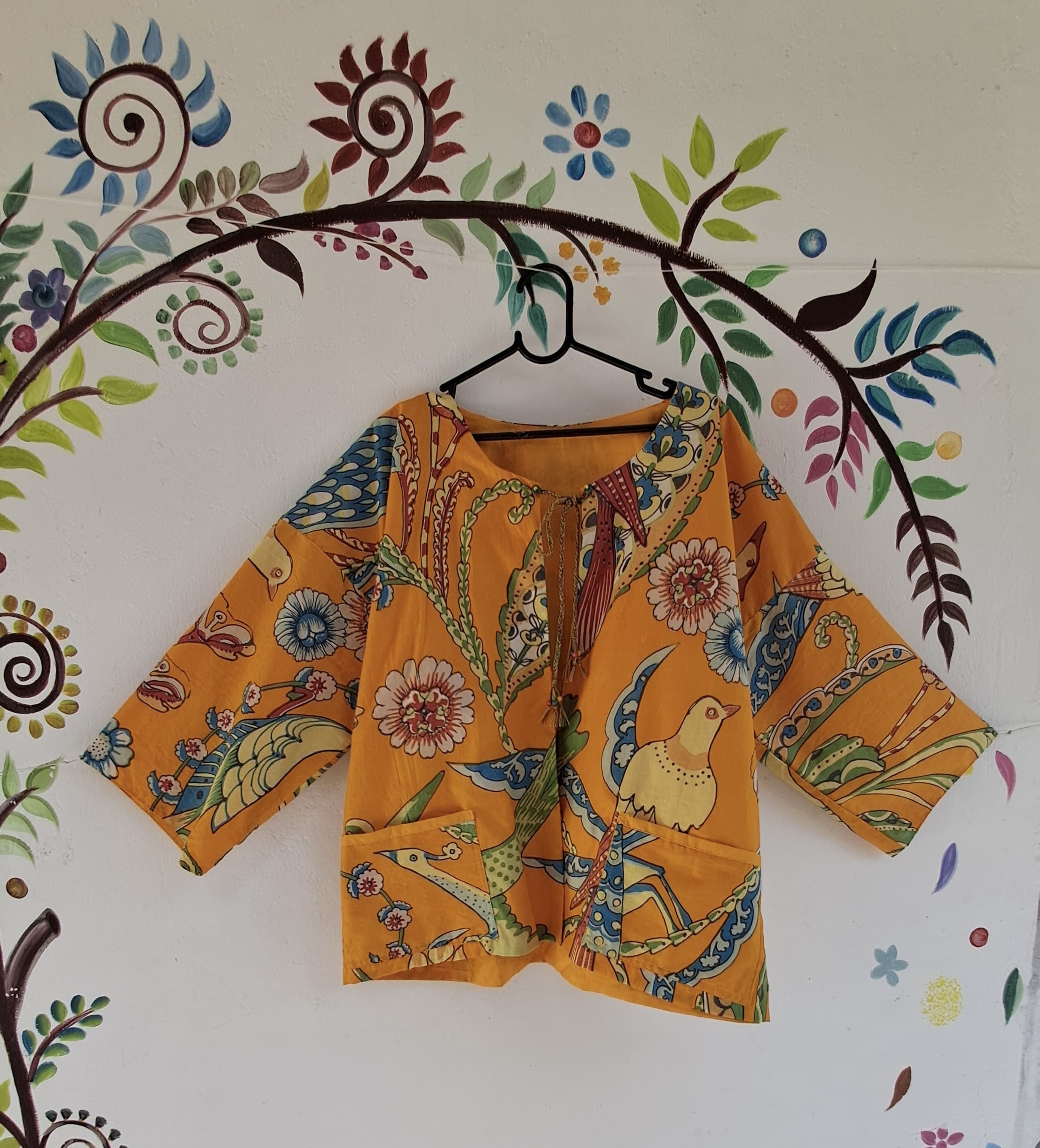 Open Jacket Orange