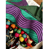 Galon violet et vert
