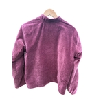 veste velours grenat dos