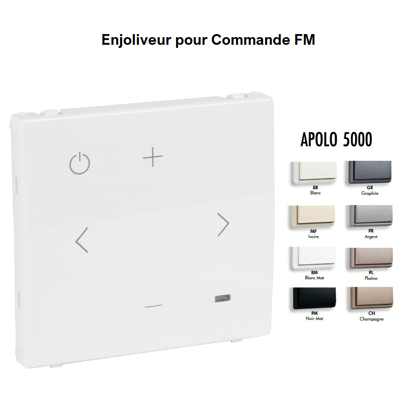Enjoliveur pour Commande FM 50854T