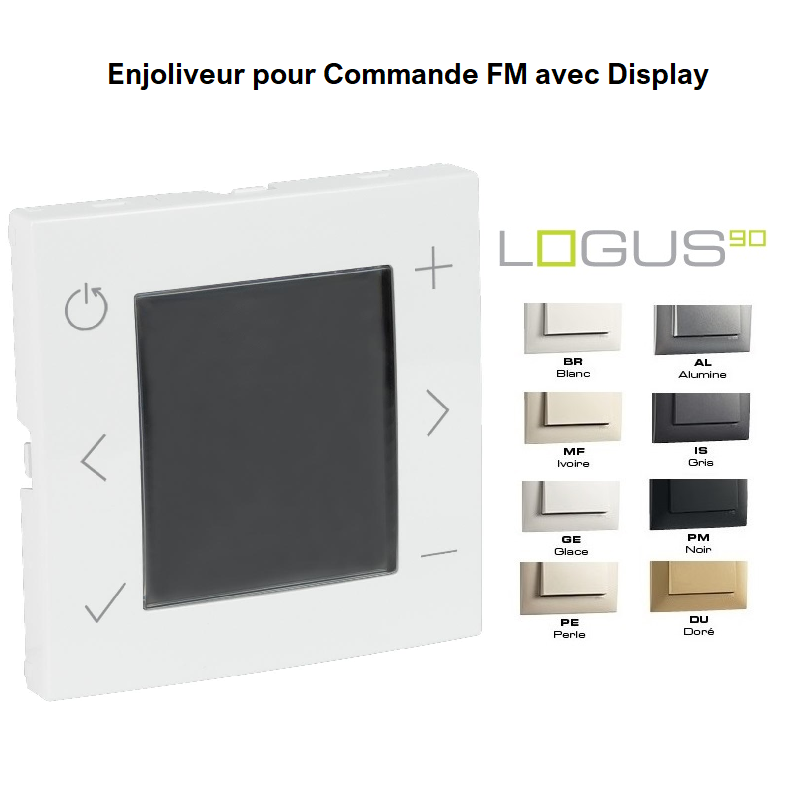 Enjoliveur pour Commande FM avec Display 90855T