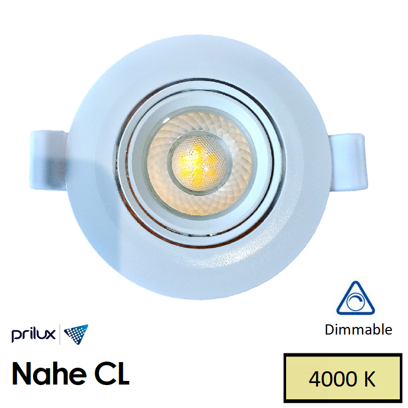 Downlight Rond blanc7w Nahe CL DIMMABLE 4000K