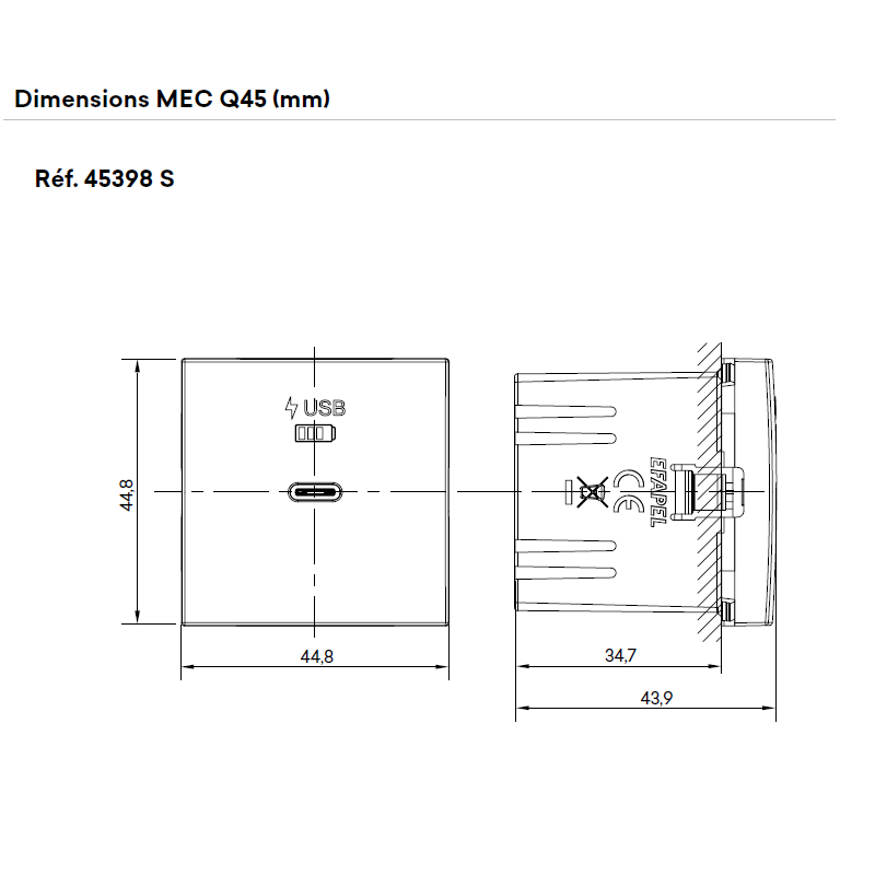 45398 Dimensions