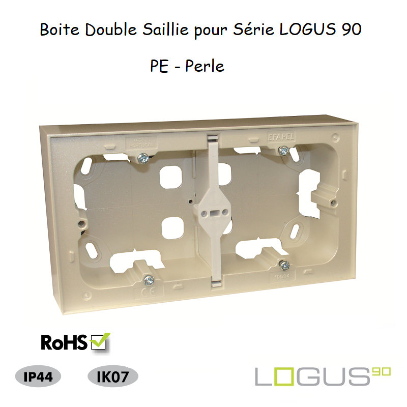 Boite Saillie Double pour Logus90 10994APE