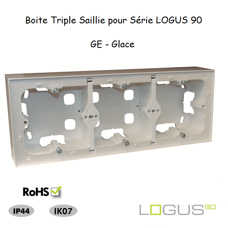 Boite Saillie triple pour Logus90 10995AGE