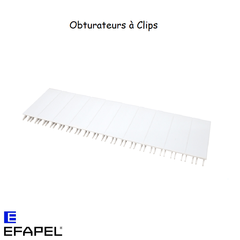 Obturateurs à clips pour Tableau 60906