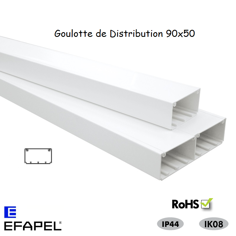 Goulotte distribution 90x50 10180RBR