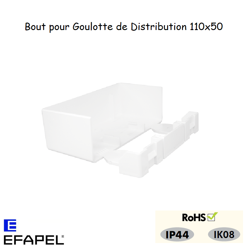 bout pour goulottes distribution 10095