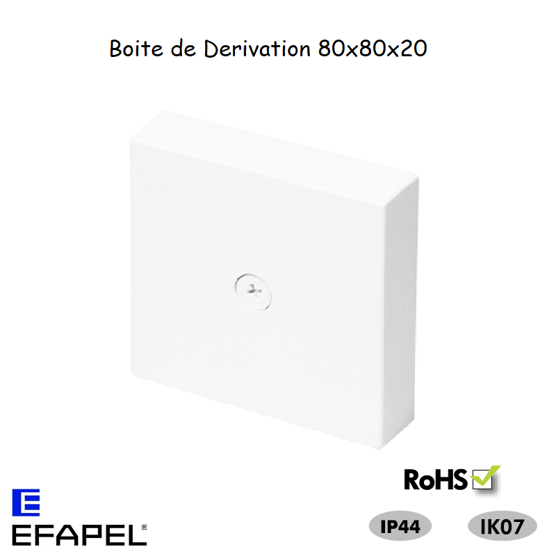 Boite de Dérivation série 10 Moulures 10991ABR