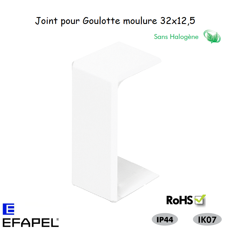 joint pour goulotte série 10 Moulures sans halogènes 32x12,5 10404GBR