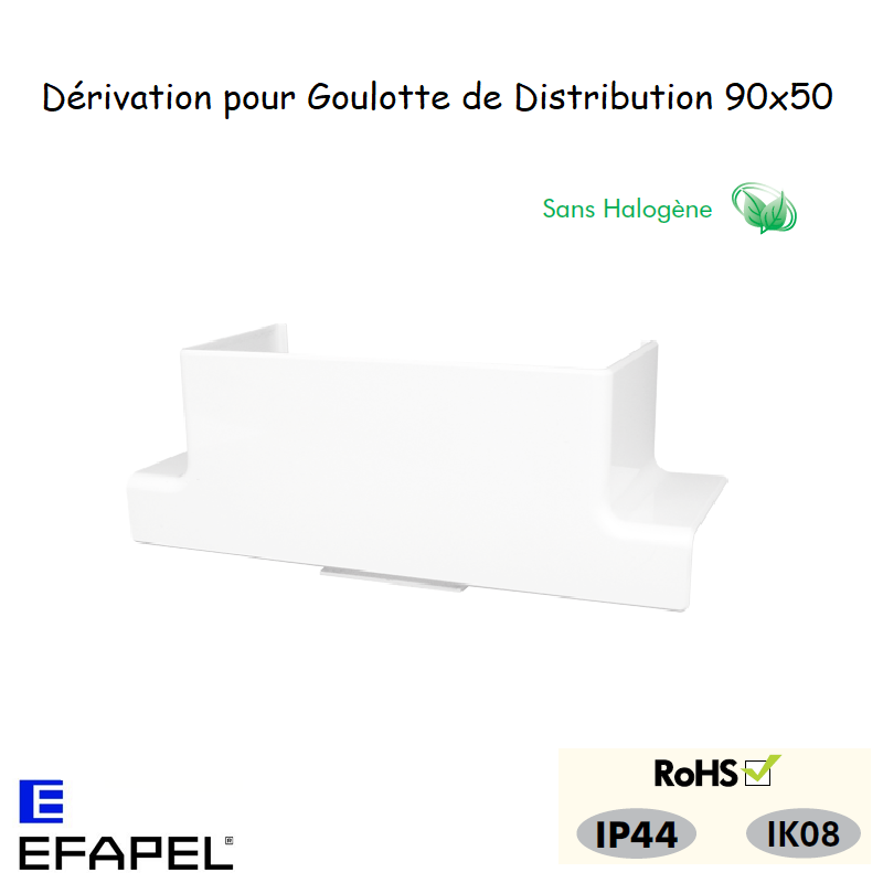 Dérivation pour goulottes distribution 10181GBR